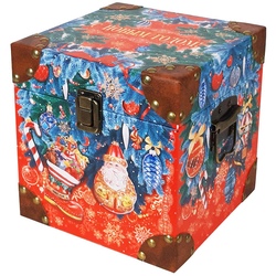 Подарок Сундук «Елочные игрушки» 13409